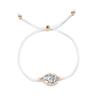 Pulseira Corda Cor Ouro Gota D'Água Personalizada Imitação Pedra Natural Turquesa Joias Venda Direta da Fábrica Joias de Natal Corrente