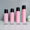 Botella de Mousse Rosa 100ml120ml150ml Limpiador Facial Desinfectante de Manos Botella Espumosa Botellas Portátiles PET