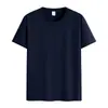 Ropa deportiva redonda para día de campo padres e hijos, camisetas culturales de manga corta para team building, camisetas promocionales, ropa de trabajo, camisetas de algodón puro con logo personalizado
