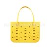Bolsa de Playa Eva para Exteriores Europea y Americana, Bolsa con Agujeros, Accesorio DIY, Bolsa Impermeable de Baño de Gran Capacidad, Neceser