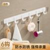Gancho adhesivo de aluminio sin perforaciones para colgar en la pared, para baño, cocina, toallas, abrigos y sombreros, venta al por mayor de fábrica