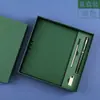 Set de alta gama caja de regalo cuaderno oficina de negocios reunión de empresa minutas cuaderno de tendencia creativa se puede añadir logo