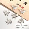 [Borboleta] novo pingente legal de liga chinesa material para pulseira de miçangas diy colar joias acessórios de contas soltas