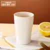 Vaso Doméstico para Beber de Paja de Trigo, Vaso de Plástico para Enjuague Bucal Infantil, Vaso Sencillo Anticaídas, Vaso para Cepillarse los Dientes de Dormitorio Estudiantil