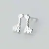 Brincos de Girafa Fofos Estilo Coreano para Mulheres Simples Combinação Livre Acessórios Estudantis Estilo Coreano Brincos de Animal Mini Bambi da Moda