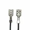 Resorte de contacto 2.8mm, 4.8mm, 6.3mm + funda con terminal hembra de cable terminal de crimpado en frío arnés de cableado