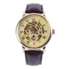 Reloj de cuarzo simple de moda tapa hueca atmosférico clásico Reloj para hombres de negocios fabricantes logo personalizado