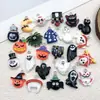 Acessórios de Resina Abóbora de Halloween Crânio Fantasma DIY Pulseira Colar Chaveiro Pingente Acessórios de Decoração de Halloween