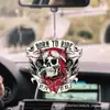 Decoração de Carro Halloween Crânio Coração Pingente para Mochila Festa de Aniversário Decoração de Casa