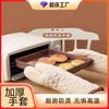 Luvas de Isolamento Térmico para Forno de Micro-ondas para Assar em Casa, Revestidas de Prata, Resistentes a Altas Temperaturas, Espessadas e Estendidas para Isolamento