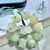 Cadena Luminosa para Teléfono con Pata de Gato y Raíz de Bodhi, Alto Valor Estético, Colgante Corto Estilo Antiguo, Cordón para Teléfono de Raíz de Bodhi Anti-Pérdida