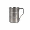 Taza de Agua de Acero Inoxidable 304, Copa de Champán de Aspecto Elegante, Creativa Retro Vintage para Café, Camping, Portátil al Aire Libre, Vaso de Cerveza