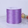 Cuerda Elástica 500m Hilo Elástico Plano Hecho a Mano DIY Pulsera Collar Hilo para Abalorios Material Hilo Elástico Colorido Venta al por Mayor