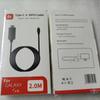Tipo para HDMI USB 3.1 para HDMI GALAXY tipo para HDMI linha de conversão de telefone móvel