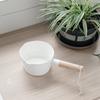 Cuchara de Agua con Mango de Madera Estilo Japonés Cocina Cuchara de Agua Espesada Cuchara de Agua Hogar Creativo Plástico Niños Bebé Baño de Bebé