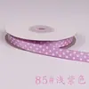 Cinta 1CM Cinta de Color Cinta Blanca Cinta de Seda de Puntos Accesorios para Ropa Cinta de Seda Estampada de Puntos