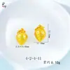 Acessórios de Frutas Douradas de Areia Vietnamitas Colar com Pingente de Amendoim Morango Maçã Material Tecido à Mão DIY Acessórios de Joias