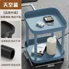 Mesa de Café Estilo Nuevo Mahjong, Estante para Tés, Estante de Almacenamiento para Mesa de Mahjong, Mesa Auxiliar Pequeña, Mesa de Té Móvil para Jugar Cartas en la Sala de Juegos