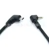 Cable de Datos Trenzado Negro con Conector en L Mini 8P a DC2.5 TRRS Personalizable