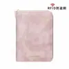 Portapasaporte Retro Transfronterizo para Hombres y Mujeres, Portatarjetas de Almacenamiento de Documentos de Viaje Antirrobo RFID con Cremallera y Múltiples Compartimentos para Cambio