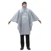 Poncho Estilo Comércio Exterior, Capa de Chuva e Lona Três em Um para Adultos, Multifuncional e Portátil para Caminhadas e Trilhas ao Ar Livre
