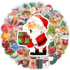 100 Novos Adesivos de Natal para Laptops, Garrafas de Água, Malas à Prova d'Água, Skateboards, Adesivos de Grafite Transfronteiriços