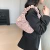 Bolso de Gran Capacidad para Todo Combinación para Mujer 2024 Nueva Moda Color en Contraste para Desplazamiento Textil Bolso de Hombro Nicho
