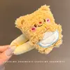 Lindo Pinza para el Cabello de Peluche Gato Kt Rojo Vino Dulce Corazón de Niña Pinza Bb Dibujo Animado Versátil Pinza para Flequillo Ins Pinza Popular