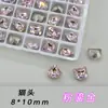 Cabeça de Gato Substituição K9 Multifacetada 6*10mm Fundo Pontiagudo Vidro Lote Inteiro de Enfeites de Diamante Brilhantes DIY Coração Diamante Grande para Nail Art