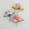 Nuevo Sombrero de Pescador de Doble Cara para Niños, Estilo Japonés y Coreano, Sombrero de Sol Simple Estampado, Sombrero de Bebé Versátil Casual a la Moda, Transfronterizo
