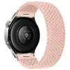 Adecuado para correa de reloj de botón Huawei GT7 Pro, correa de reloj tejida de nailon elástico de bucle único 18/22 mm