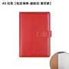 Cuaderno para Uso Empresarial y de Oficina, B5 con Hebilla, Estilo Retro Simple, Cubierta Gruesa de Cuero, Cuaderno de Reuniones, Cuaderno de Trabajo