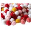 Colgante de bola de piel de visón sintético de 16 mm, colgante de felpa, colgante DIY, joyería antigua, accesorios para el cabello, accesorios de material