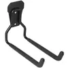 Ganchos de Parede de Ferro Forjado Ganchos para Armazenamento de Ferramentas de Tubo de Água de Garagem Suportes de Parede para Capacete de Bicicleta Ganchos Retos de Metal Pregos