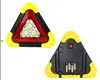 Trípode de advertencia multifuncional para coche, luz triangular para vehículo, reflector de estacionamiento, luz de emergencia alimentada por energía solar