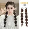 Peluca con Mechas, Trenzas Burbuja, Doble Cola de Caballo, Cola de Caballo Baja, Peinado Trenzado, Trenzas Retorcidas, Fábrica de Cabello Xuchang