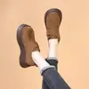 Zapatos tipo Birkenstock para mujer de suela gruesa, que aumentan la altura, colección otoño 2026, sin cordones, sandalias planas retro tipo Birkenstock, mocasines casuales