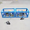 Máquina peladora de banda eléctrica para minería BPJ-3/2.2KW Máquina peladora de vulcanización y capas de banda transportadora de cable de acero