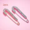 Broche Coreano Suéter Cárdigan Botón Chal Abrigo Ramillete Joyería Diamante Pin de Solapa Grande Joyería Al por Mayor