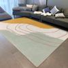 Alfombra nórdica para sala de estar, sencilla y gruesa, para sofá, mesa de centro, dormitorio, mesita de noche, puerta de entrada