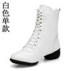 Zapatos de baile cuadrados, zapatos de baile marinero, zapatos de baile, botas largas, zapatos de baile nuevos, zapatos de baile de fondo suave para las cuatro estaciones, zapatos de actuación para grupos de jazz