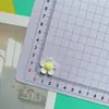 Popular resina de cinco pétalas flor diy joias acessórios crianças hairpin material feito à mão telefone celular shell beleza flor côncava