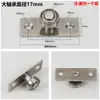 Posicionador de Puerta Corredera de Madera Engrosada Rueda Colgante Fijador Rueda Doble Rodamiento Limitador Fijador de Rueda de Piso Accesorios para Puertas Correderas Limitador