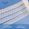 Encaje de Algodón, Hilo de Algodón, Encaje Bordado Perforado por un Lado, Accesorios para Faldas de Ropa Infantil, Diadema, Accesorios de Encaje Solubles en Agua, Encaje