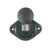 Cargador USB para Coche de Autobús Público Modificado de Stock Transfronterizo Ovalado Plano con Tapa Deslizante Forma de Barco 3.1A Qc3.0