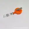 Clipe Jacaré Retrátil para Crachá Retrátil Rotativo para Crachá Cartão de Identificação Rotativo Metal Retrátil para Crachá
