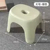 Banqueta Baixa de Plástico para Casa [Design Empilhável] Antiderrapante e Resistente, Adequada para Mesa de Centro da Sala de Estar e Banquinho para Banho Infantil