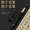 Pincel Caneta Tintável para Substituir Saco de Tinta Pincel Langhao para Iniciantes Prática de Caligrafia para Iniciantes Pincel para Letras Minúsculas