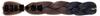 Extensão de cabelo trançado sujo transfronteiriço, cabelo trançado jumbo, cor gradiente africana, fibra química de seda de alta temperatura, peruca trançada grande