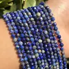 2mm 3mm Piedra Natural Amatista Ojo de Tigre Piedra Cuentas Pequeñas Facetadas Cuentas de Turmalina Accesorios para Joyería DIY Cuentas Sueltas Venta al por Mayor